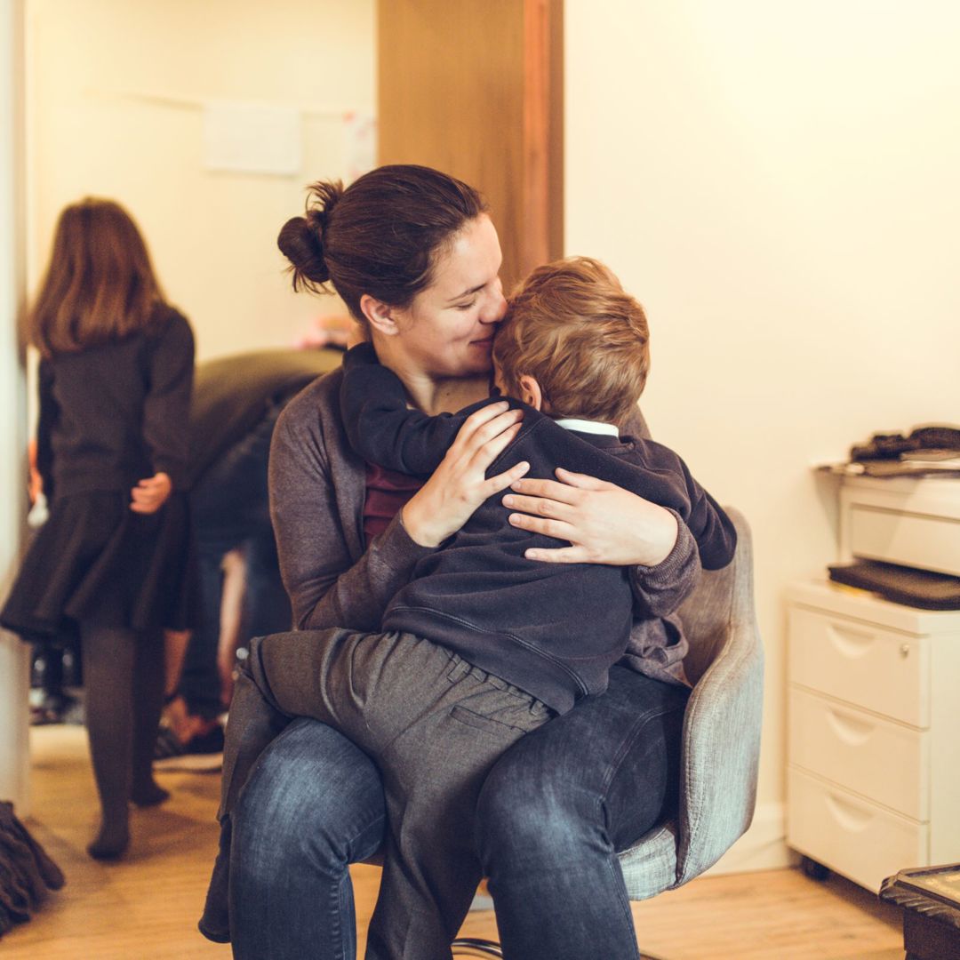 Verlatingsangst Baby Peuter Kleuter Mama Troost Kind Moeilijk Afscheid