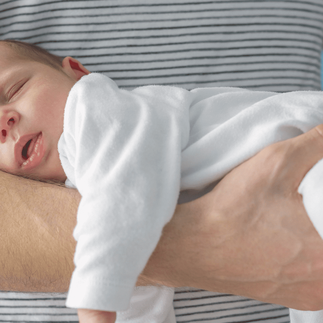 Slapende baby: Krampjes