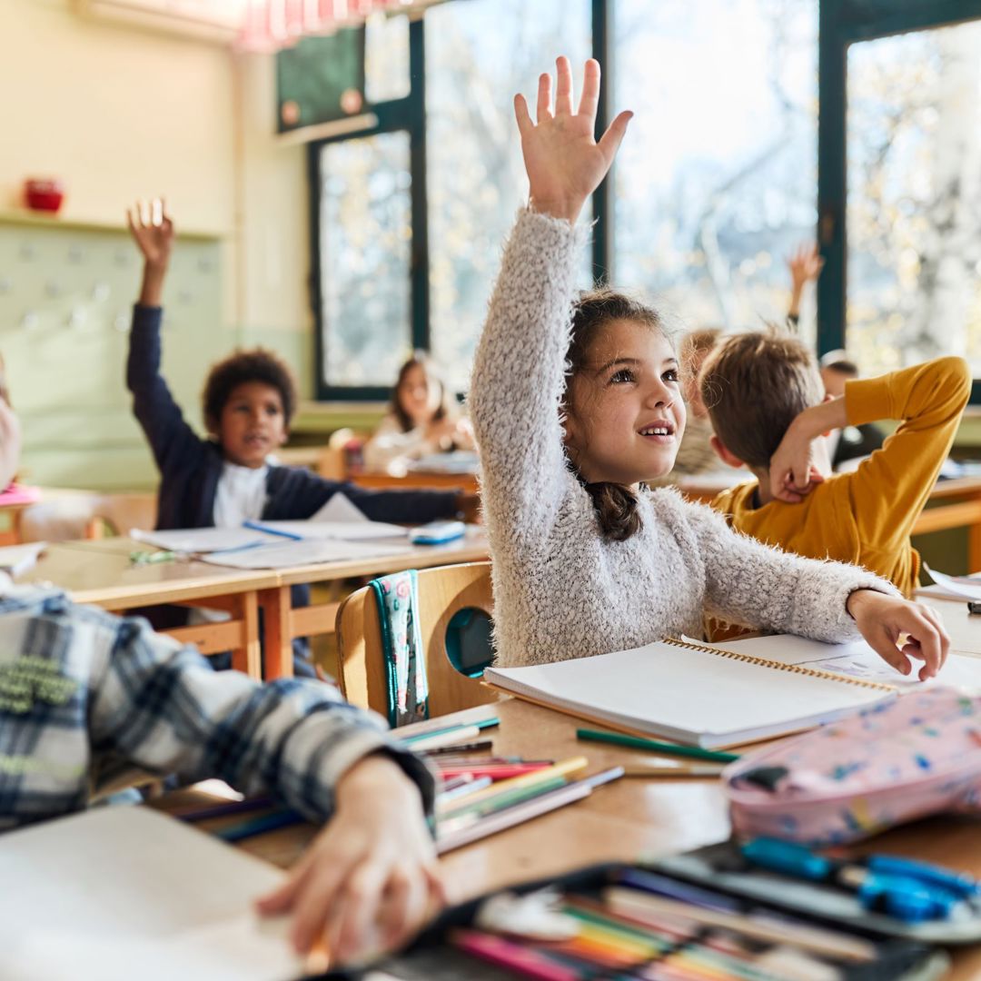 Gratis Onderwijs Hoe Zit Dat Leerlingen In Klas Vinger Omhoog